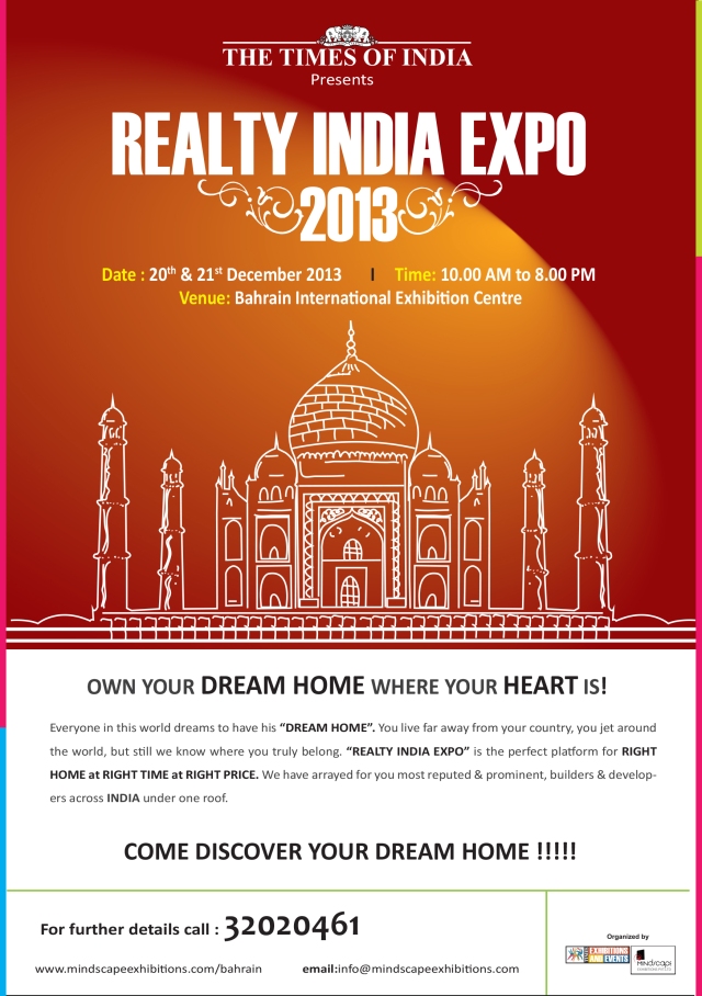 Realty India Expo 2013 - Bahrain