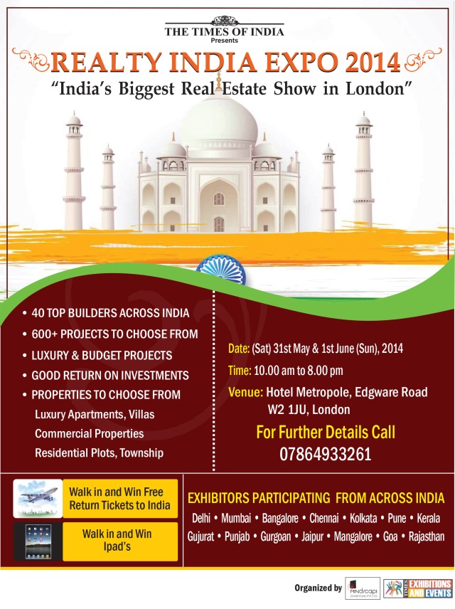 REALTY INDIA EXPO 2014 - LONDON